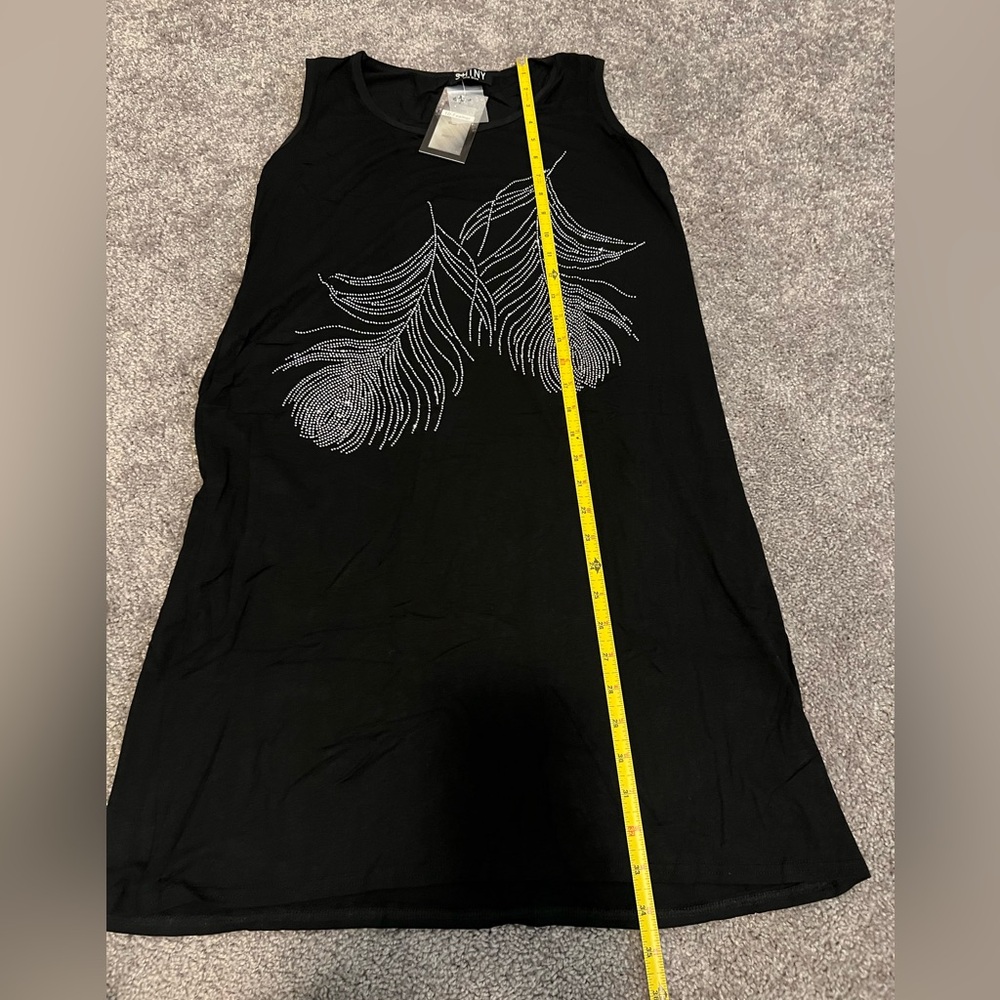 NWT  Dress/Shirt w/ Rhinestones, One Size - Picture 8 of 9